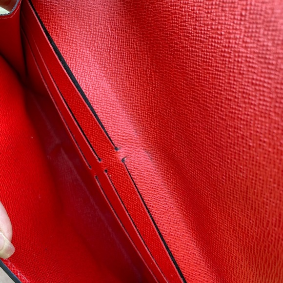 Authentic Louis Vuitton Jeanne classic monogram canvas wallet/ crossbody - Picture 9 of 10